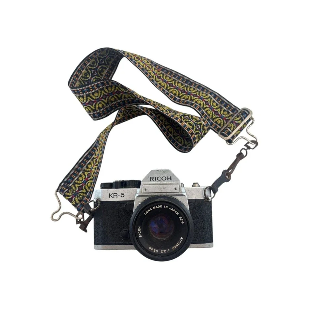Ricoh KR-5 35mm SLR Film Camera + Lens For Parts